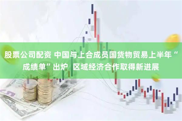 股票公司配资 中国与上合成员国货物贸易上半年“成绩单”出炉  区域经济合作取得新进展